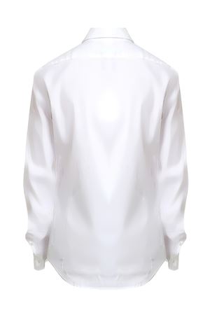 Camicia in cotone elasticizzato bianco MAURO GRIFONI | GU1200013001